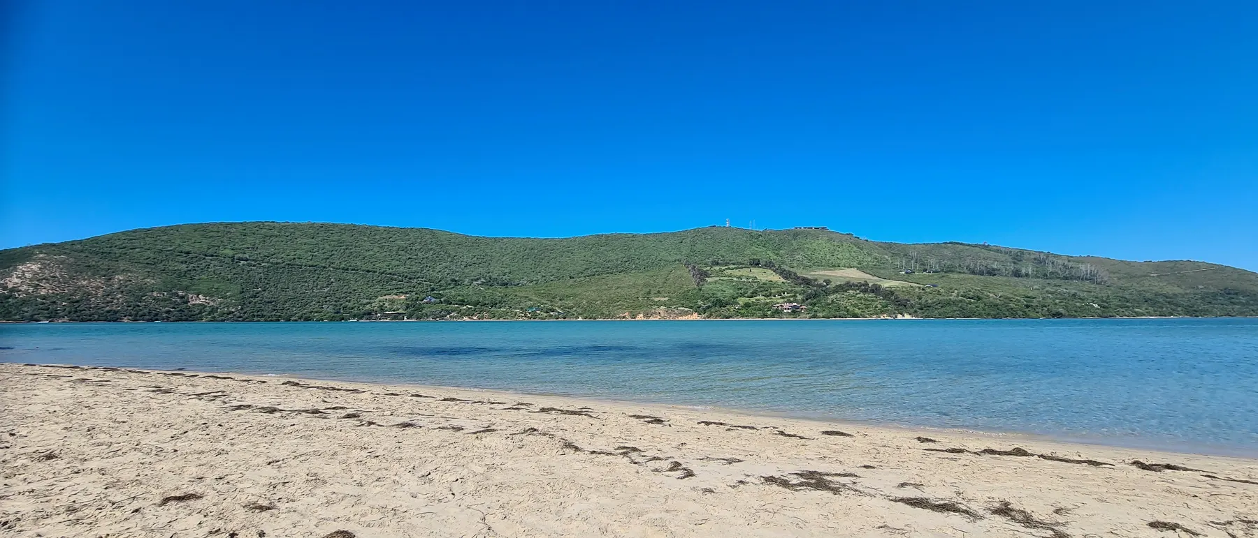 The Knysna lagoon from Bollard Beach, Leisure Isle